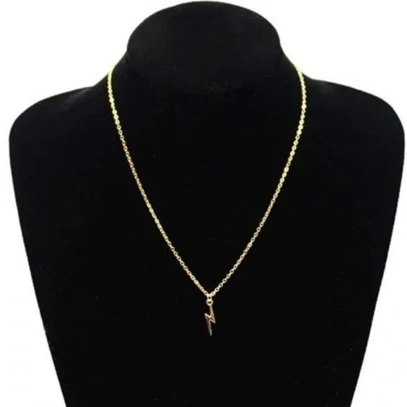Lightning bolt pendant necklace - Picture 2 of 4